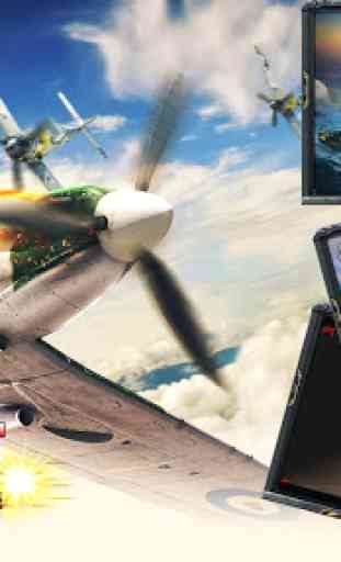 Simulador 3D de combate de aviones WWII 1