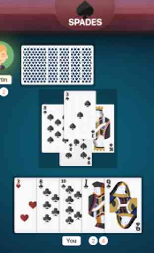 Spades Free Card Game 4