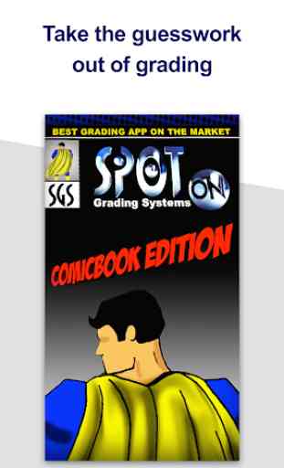 SpotOn Grading Systems - Comic Book Edition 1