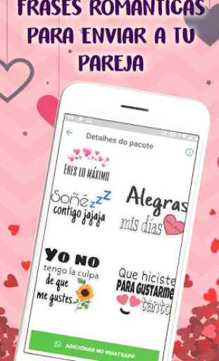 Stickers de amor y Piropos para WhatsApp  1
