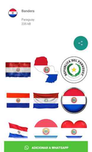Stickers de Paraguay para WhatsApp - WAStickerApps 2