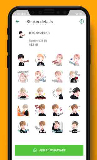 Stickers WAStickersApp For BTS fan 2