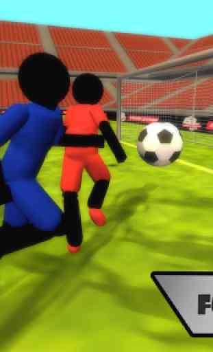 Stickman 3D Fútbol 3