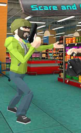 supermercado robo gran ciudad juegos de gángsters 2