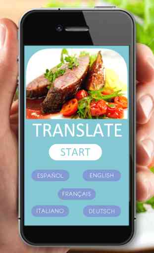Traductor de menú restaurante 1