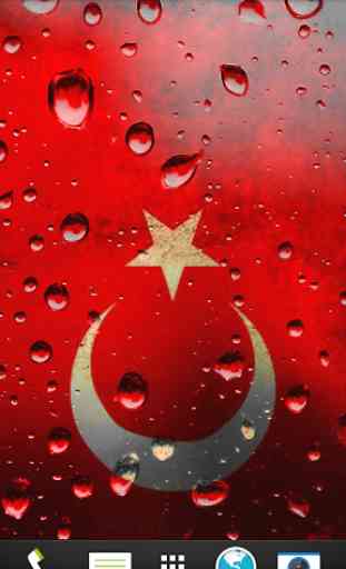 Turkey flag live wallpaper 1