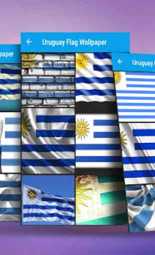 Uruguay Flag Wallpaper 2