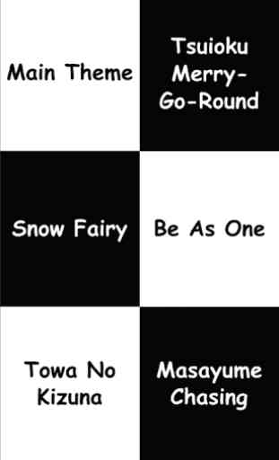 azulejos de piano - Fairy Tail 1
