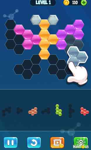 Block Puzzle Hexa Tangram 3