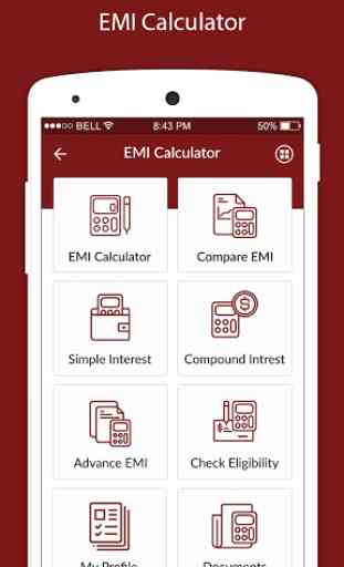 Calculadora EMI - Calculadora de préstamos EMI 1