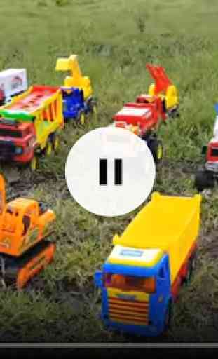 Car and Truck Toys Videos For Kids 2