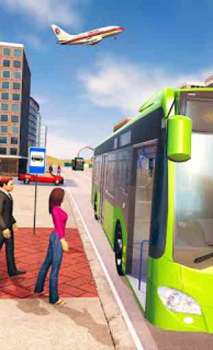 City Bus Driving School Game 3D-Coach Bus Sim 2018 1
