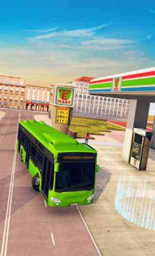 City Bus Driving School Game 3D-Coach Bus Sim 2018 2