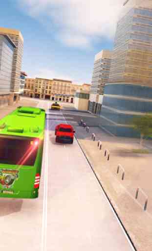 City Bus Driving School Game 3D-Coach Bus Sim 2018 4