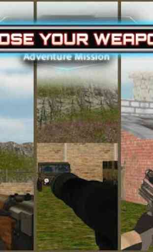 Comando Misión de Aventuras - Sniper 3D Shooter 3