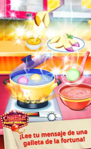 Comida china - Juegos de cocina y restaurante 3