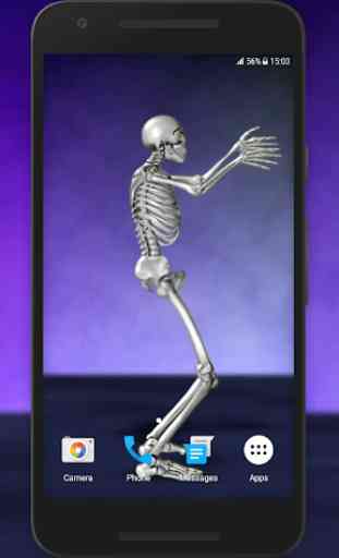 Dance with Skeleton Video Live Wallpaper 4