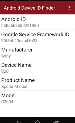 Device ID Finder for Android 1