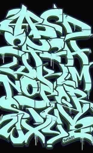 Dibujar Letras de Graffiti 1