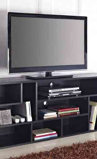 Diseño de gabinete de televisión 4