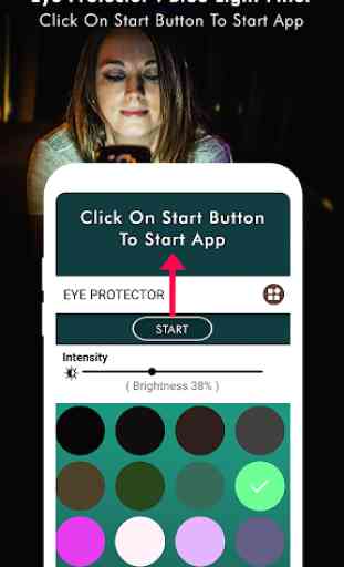 Eye protector  Blue light filter & Night mode 2