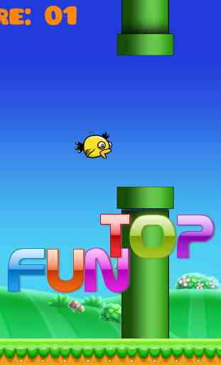 Fly Flappy Cute Bird 2D 3