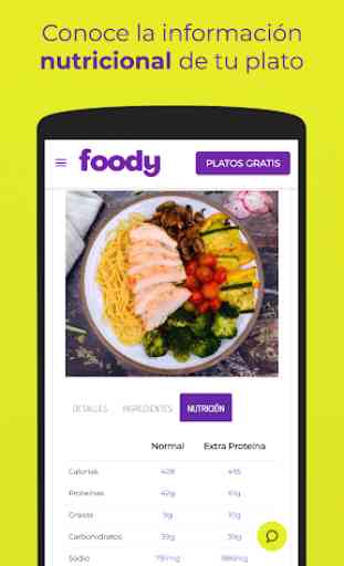 Foody - Comida rica y saludable a domicilio 3