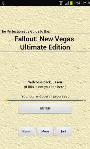 Guide for Fallout New Vegas 1