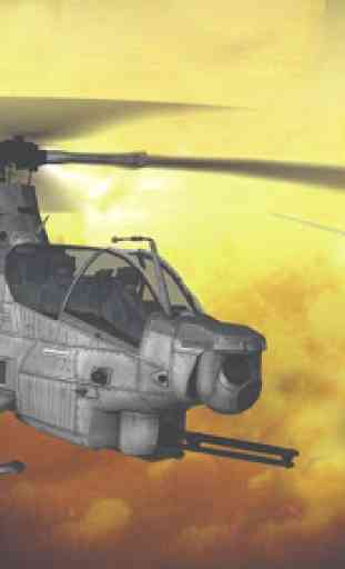 Gunship Helicopter: Traffic Shooter 3