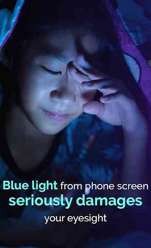 Healthy eyes: anti eye strain, blue light filter 2