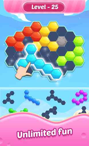 Hexa Candy Block - Hexa Puzzle 2