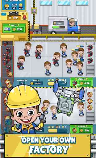 Idle Worker Tycoon - Incremental Factory 2