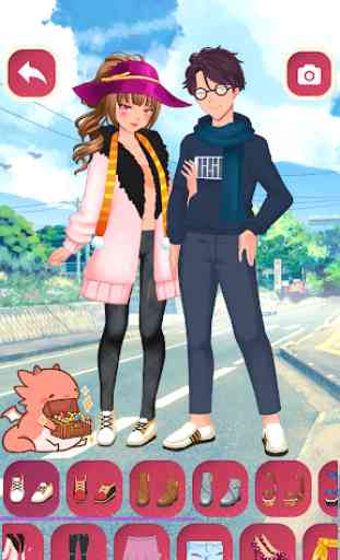 Las parejas de anime se visten - Kawaii Chibi Girl 3