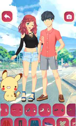 Las parejas de anime se visten - Kawaii Chibi Girl 4