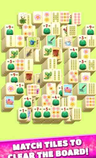 Mahjong Spring Flower Garden 1