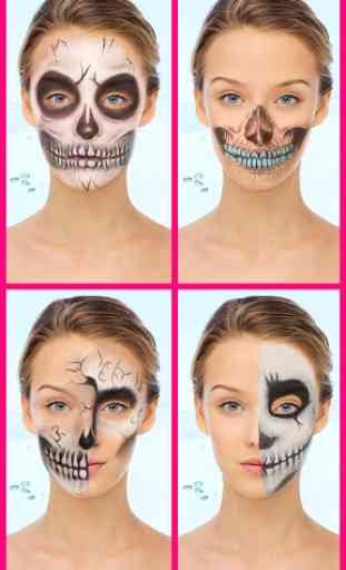 Maquillaje De Halloween Para Niñas 2