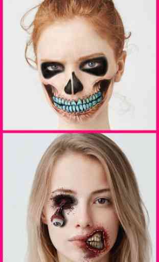 Maquillaje De Halloween Para Niñas 3