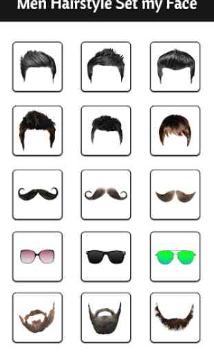 Men Hairstyle Set my Face 2