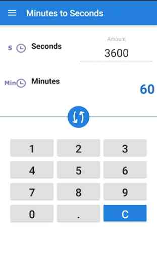 Minutes to Seconds Converter / Min to S 3