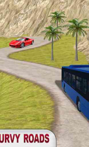 moderno autobús simulador cuesta arriba drive 3