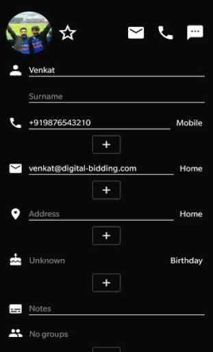 My Contacts - AMOLED 4
