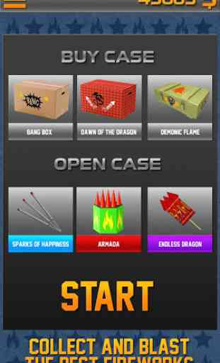 Open Case Petard y Fireworks Simulator 3