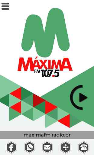 Rádio Máxima FM 107.5 1