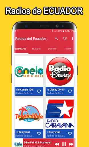 Radios del Ecuador en Vivo - Radio Ecuador Gratis 1