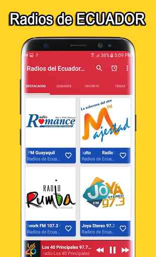 Radios del Ecuador en Vivo - Radio Ecuador Gratis 3