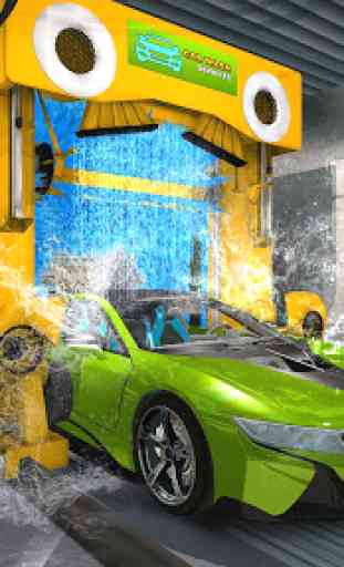 Real Car Wash Service Garage : Car Games 2020 1