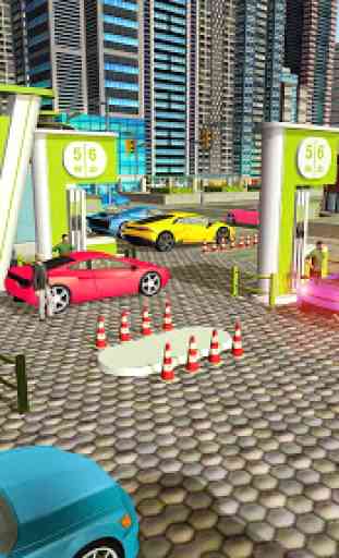 Real Sports Car Gas Station Parking Simulator 17 1