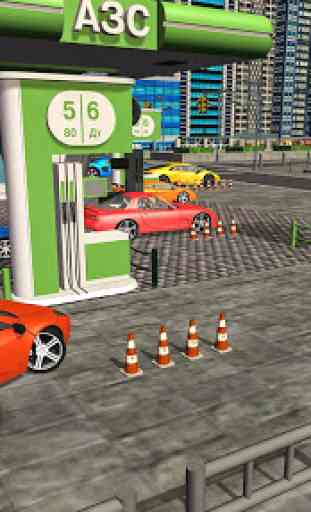 Real Sports Car Gas Station Parking Simulator 17 2