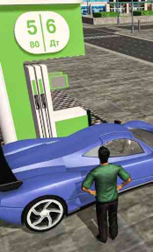 Real Sports Car Gas Station Parking Simulator 17 3