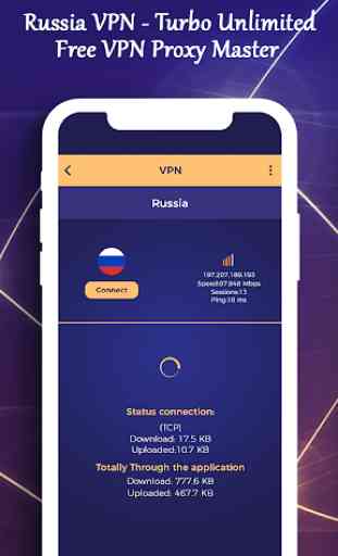 Russia VPN - Turbo Unlimited Free VPN Proxy Master 3